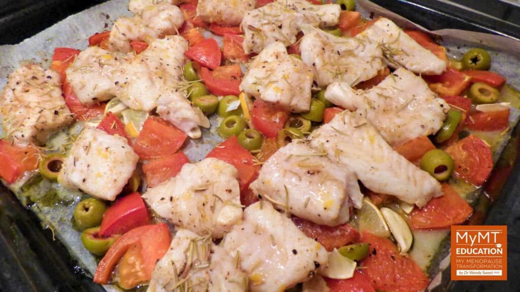 Mediterranean Baked Fish
