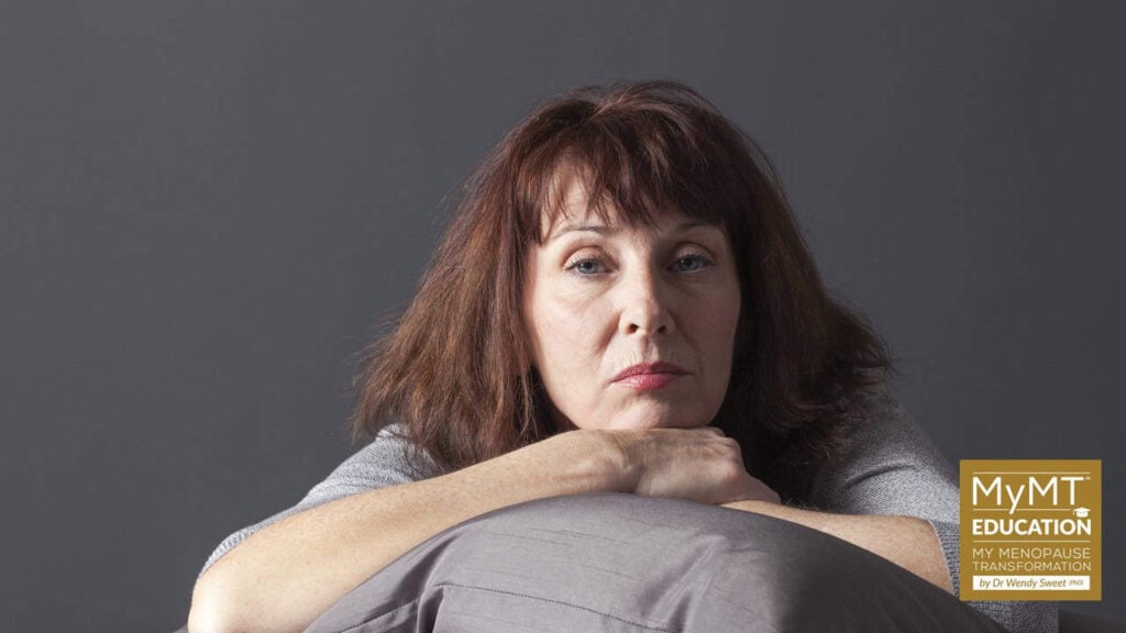 Depression and Sad Woman with logo