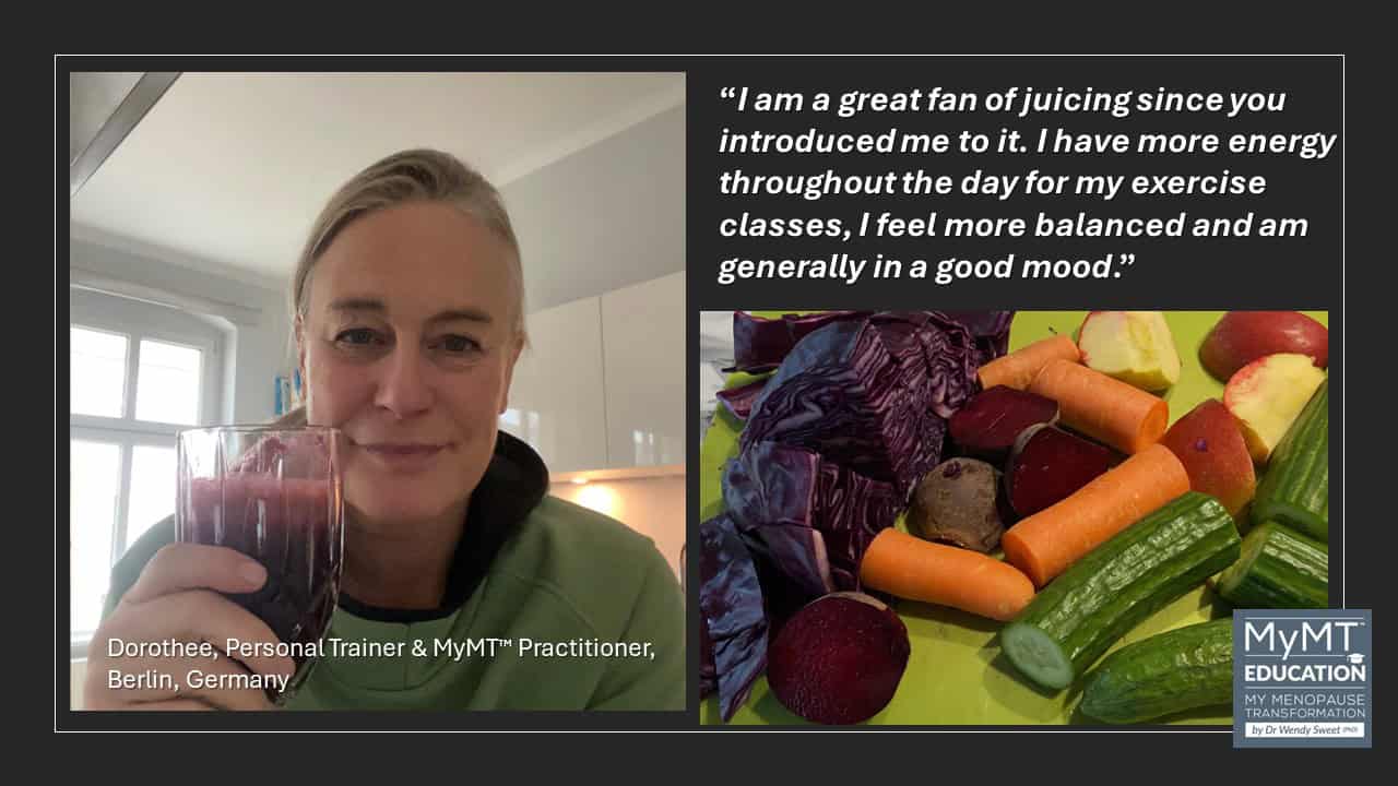 Dorothee Berlin and Juicing Quote