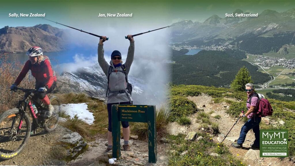 Exercise and Hiking Banner