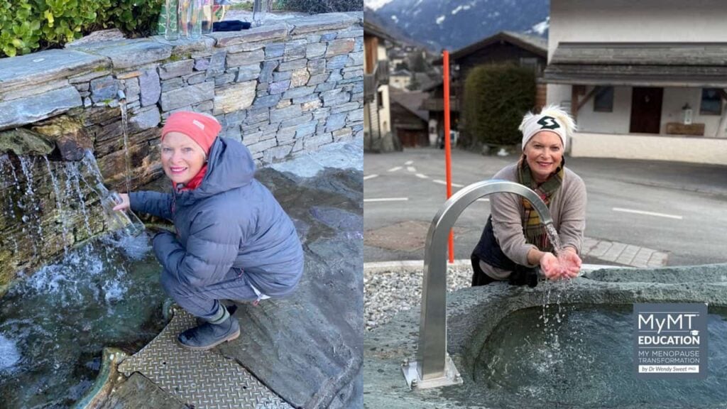 Water in Wanaka and Le Chable