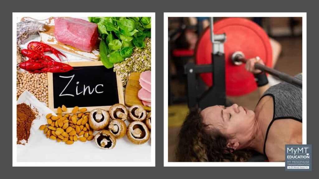 Zinc and Weight Lifting Image