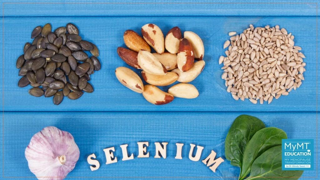 Selenium foods and logo