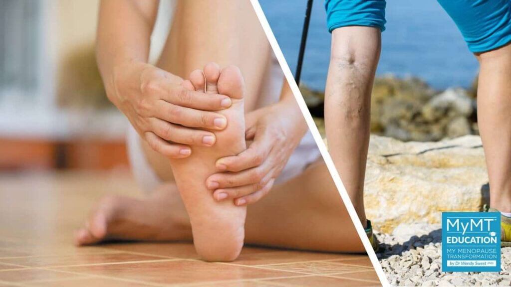 Moving Freely Banner of Feet and Legs for Article on Plantar Fasciitis