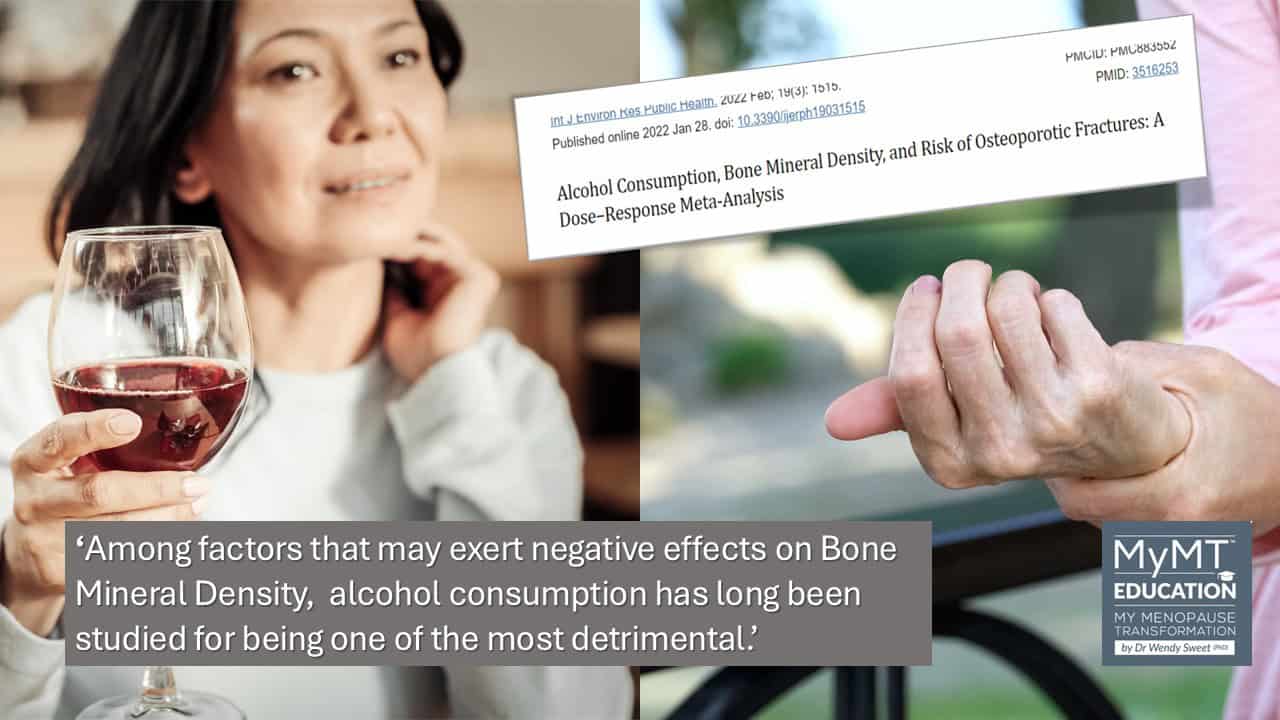 Alcohol and bone mineral density and education logo
