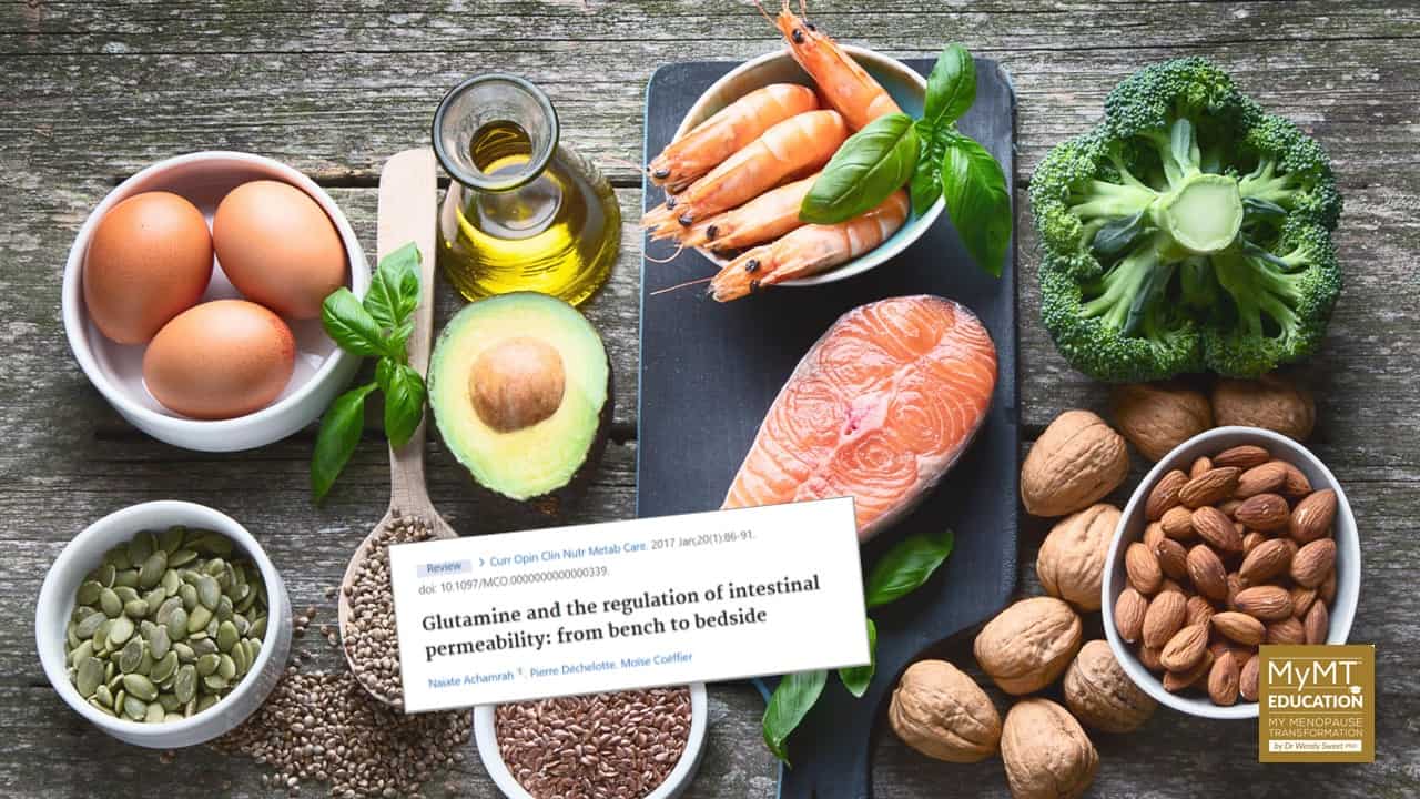Gut Health and Glutamine Foods and Snippet